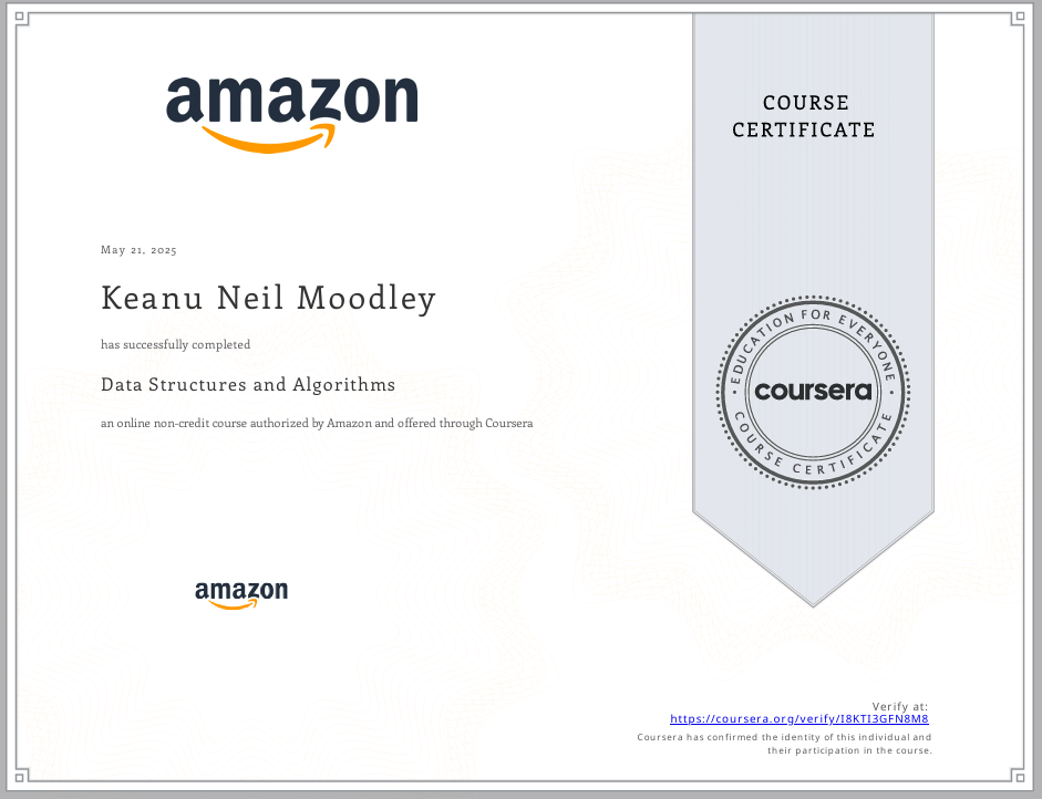 Data Structures & Algorithms
